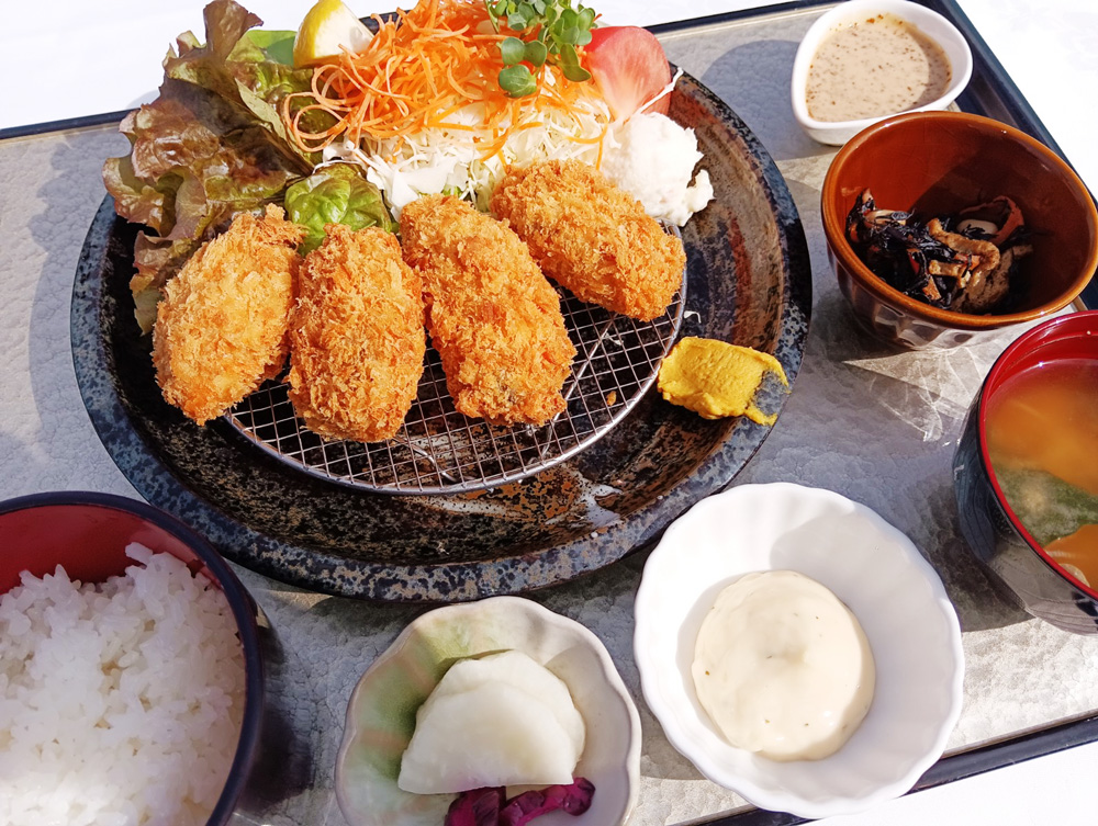 カキフライ御膳