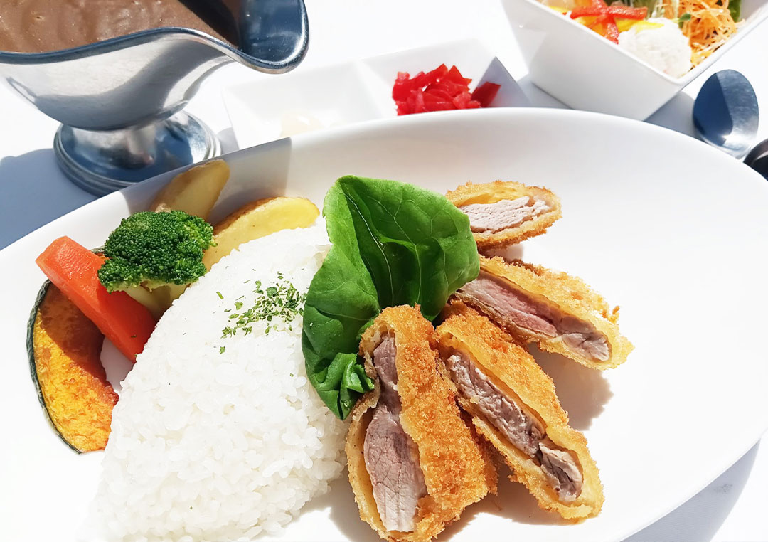 【国産豚ヒレ】カツカレー